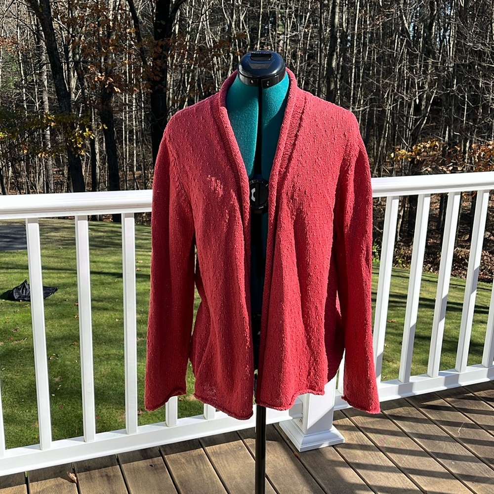 Eileen Fisher cotton cardigan